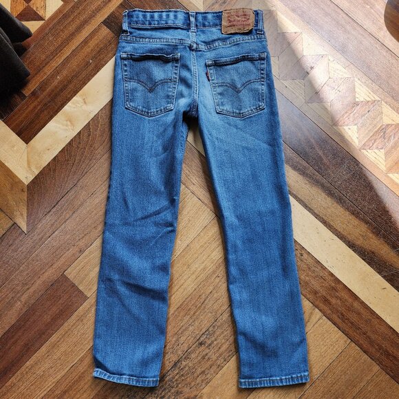 Levi's 511 Boys Straight Fit Jeans Size 10 Regular - Picture 8 of 14